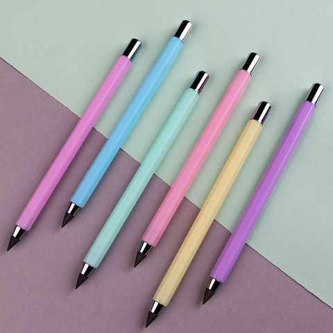 Вечный безмерковый карандаш, бесконечная ручка для письма из АБС-пластика, экологически безопасная фотография, фотография для студентов 1005003942409521