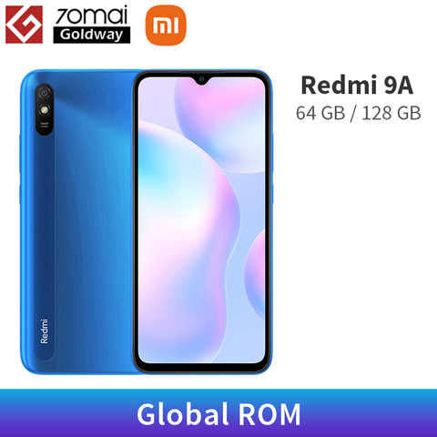 Глобальный ROM Xiaomi Redmi 9A 9A 4GB 64GB / 128GB MTK Helio G25 5000mAh 6.53 "Дисплей DotDrop 13MP Камера CN 1005003957748303