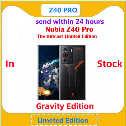 Новое поступление, смартфон Nubia Z40 Pro 5G, Snapdragon 8 Gen 1, 6,67 дюйма, 140 Гц, OLED экран, аккумулятор 5000 мАч, 80 Вт, суперзарядка, NFC, 64 мп 1005003958650511