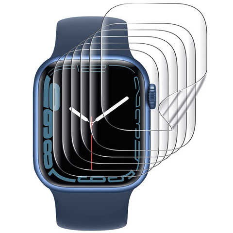 Защитная пленка для Apple Watch 8 7 6 SE 5 4 3, прозрачная пленка с полным покрытием для iWatch Series 38 мм 42 мм 45 мм 41 мм 40 мм 44 мм 1005003980490340