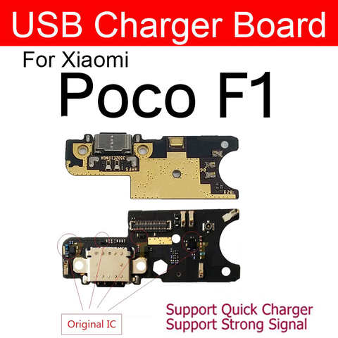 100% подлинный новый для Xiaomi Pocophone F1 Poco F1 USB зарядный порт гибкий кабель док-станция Соединительная плата Ремонт Запасные части 1005003985668483