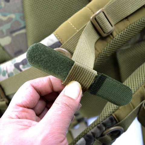 5 шт. нейлоновых ремней, многоразовые кабельные стяжки с крючком и петлей, используемый ремешок для хранения, армейский зеленый 1005003989079057