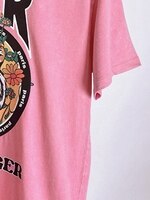 Женская футболка с принтом тигра и коротким рукавом, 2022 хлопок, весна-лето 100% 1005003990719462