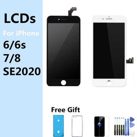 ЖК-дисплей для iPhone SE2020 6Plus 7 7Plus 8 8Plus 6s Plus, хороший 3D сенсорный экран с дигитайзером в сборе, замена 1005003996321997