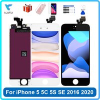 ЖК-дисплей для iPhone 4/5/5C/SE, сменный сенсорный экран для iPhone SE 2016/SE, 2020 дюйма, без битых пикселей, с инструментами, 100% протестирован 1005003999412737