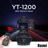 Desiontal YT-1200 Автоматическая моторизованная головка 360 панорамный стабилизатор пульт дистанционного управления для телефона камеры GoPro VS Zifon YT-1000 1005004017774700