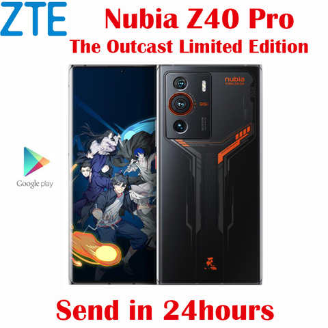 Оригинальный Новый Официальный мобильный телефон Nubia Z40 Pro, Смартфон Snapdragon 8 Gen1, 6,67 дюйма, OLED, 144 Гц, 5000 мАч, 80 Вт, суперзарядка, 64 мп, NFC 1005004019084219