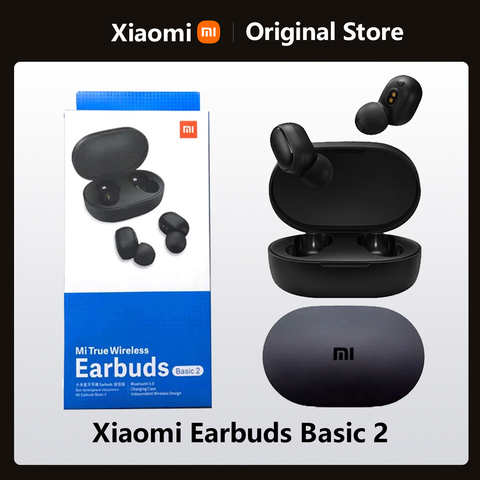 Оригинальные наушники Xiaomi Earbuds Basic 2, TWS, Bluetooth 5,0, наушники MI True Wireless Airdots 2 Golbal, игровые наушники с автоматическим соединением 1005004021892241