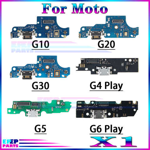 Зарядный порт Jack док-разъем гибкий кабель для Motorola Moto G10 G20 G30 G4 G6 G5 Play модуль зарядной платы 1005004037626296