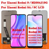 Оригинальный ЖК-дисплей для Xiaomi Redmi 9 9A 9C, ЖК-дисплей с рамкой и сенсорным экраном в сборе для Redmi 9 M2004J19AG M2004J19C, ЖК-дисплей 1005004041408393