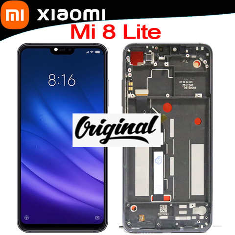 Оригинальный сменный ЖК-дисплей 6,26 дюйма для Xiaomi MI 8 Lite M1808D2TG, сенсорный экран Mi8 Lite IPS 1005004050957857