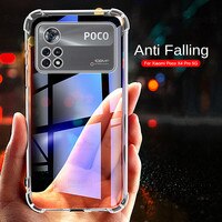 Чехол для Xiaomi Poco X4 Pro 5G, прозрачный защитный чехол для телефона Mi PocoPhone Pocco PocoX4 X4Pro X 4 4X Pro NFC, противоударные чехлы 1005004054261192