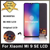 ЖК-дисплей Amoled Mi 9SE для Xiaomi Mi 9 SE, сменный сенсорный экран с 10 отпечатками пальцев для Xiaomi Mi9 SE, M1903F2G, ЖК-дисплей 1005004056905936