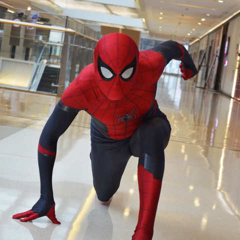 Костюм Человека-паука с изображением дальнего дома, костюм супергероя Зентаи, костюм Человека-паука, костюм для косплея для мужчин и женщин, комбинезон, боди, карнавальные костюмы вечерние 1005004092356183