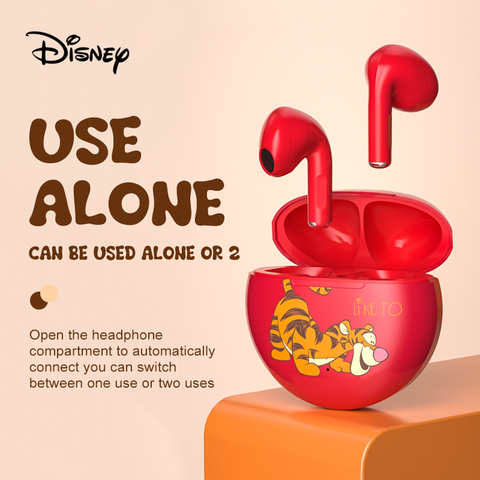 Оригинальные наушники Disney TWS, беспроводные наушники bluetooth 5,1, наушники-вкладыши, Спортивная игровая гарнитура, наушники для iPhone, Xiaomi 1005004093533275