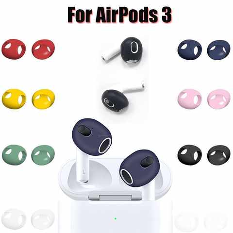 Новинка 2023 г., защитный силиконовый чехол для AirPods 3-го поколения, накладки для наушников Apple AirPod, аксессуары для наушников 1005004095113298