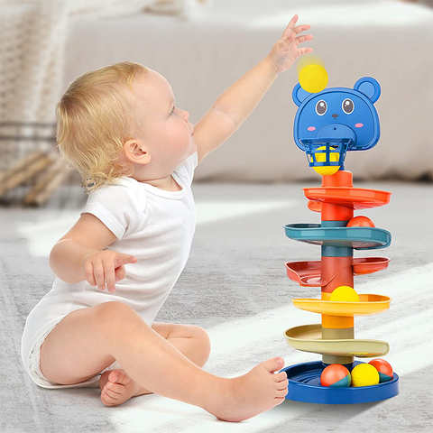 Развивающие детские игрушки Монтессори, раздвижной шар, детские игры, игрушки для детей 1, 2, 3 года 1005004103743572