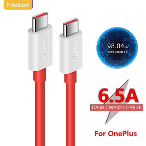 6,5a Oneplus Type C для деформации зарядного кабеля типа C для 10Pro 9RT 9Pro Dash Charge USB C провод для 8 7 Pro 7t Быстрый Chagring для Oppo 1005004106344467