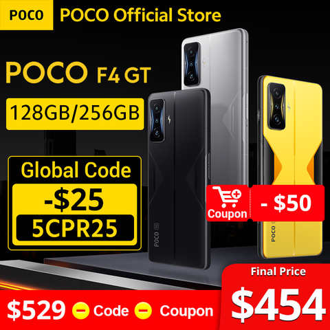 Смартфон POCO F4 GT, восемь ядер, экран Snapdragon 8 Gen 1, 120 Гц 1005004109010855