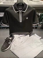 Новая рубашка для гольфа, Мужская модная футболка для гольфа, летняя футболка с коротким рукавом, Высококачественная быстросохнущая рубашка-поло, спортивная одежда 1005004118276458