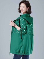 Женская Солнцезащитная куртка Джокер, Корейская свободная длинная одежда для защиты от солнца, Тонкая шелковая ветровка, лето 2023 1005004128950787