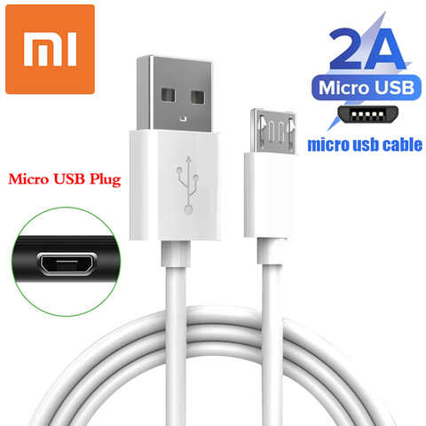 Кабель micro usb Xiaomi, 2 А, зарядный кабель для синхронизации данных для xiaomi 1s/2s/3s/Φ Redmi 1s/2s/3s/3X/4X/Note/2/3/4/4X/5/4A 1005004133481340