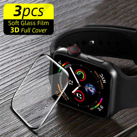 Защитное стекло для часов Apple серии 7/6/SE, 3 шт. 1005004139435027