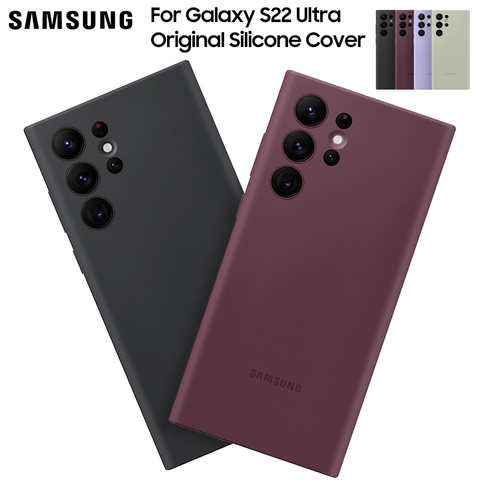 Силиконовый защитный чехол для Samsung Galaxy S22 Ultra S22Ultra 5G SM-S908B мобильный телефон корпуса, чехлы 1005004145142871