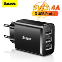 Зарядное устройство Baseus с USB-портами и поддержкой быстрой зарядки, а 1005004147765428