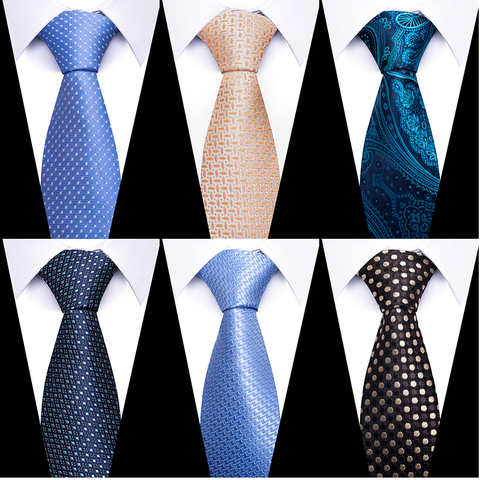 Мужской галстук 8 см, Классическая рубашка из шелка, много цветов, в полоску, небесно-голубого цвета, аксессуар для офиса 1005004151844797