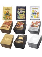 Карты Pokemon Metal Gold Sliver Spanish Vmax GX Energy Card Charizard Pikachu редкая коллекция боевой тренер подарок для мальчиков 1005004154058943
