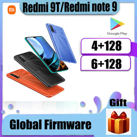 Оригинальный Смартфон Xiaomi Redmi Note 9(4G)/Redmi 9T дюймов 6,53 дюйма Snapdragon 662 Батарея 6000 мАч 1005004158589279