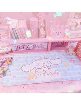 30*60 см Kawaii Sanrio Cinnamonroll My Melody коврик для мыши с принтом из мультфильма pvc нескользящий настольный коврик студенческий Настольный коврик подарок для мальчиков и девочек 1005004164663253