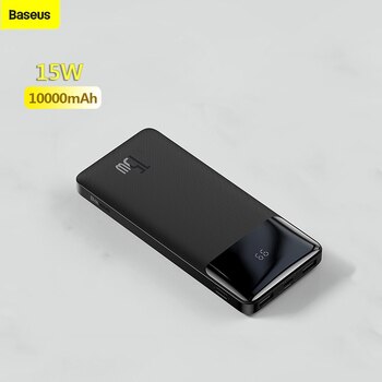 Baseus Power Bank 15 Вт 10000 мАч портативный зарядный мобильный телефон внешнее зарядное устройство для iphone 12 13 14 pro max 1005004166098827