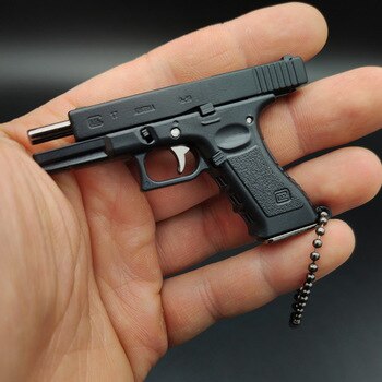 1 шт. мини металлический пустынный Орел Glock G17 брелок в сборе антистрессовые игрушки 1005004168117845
