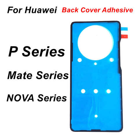 Наклейка на заднюю крышку корпуса для Huawei P20 P30 P40 P50 Pro P40 Lite E 5G Mate 20 30 40, клейкая лента для ремонта аккумулятора, 2 шт. 1005004169601383
