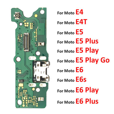 USB зарядный порт док-станция зарядное устройство Соединительная плата гибкий кабель для Motorola Moto E3 E4 E4T E5 E6 Play E7 Plus E6s 1005004192925815