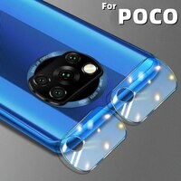 Защитное стекло для камеры Xiaomi Pocophone Poco X3 NFC Poco X4Pro 5G M3 M4 Pro, Защитная пленка для объектива задней камеры, 3 шт. 1005004193453480