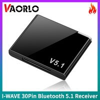 VAORLO I-WAVE 30 Pin Bluetooth 5,1 аудио приемник A2DP Музыка Мини беспроводной адаптер для iPhone iPod 30Pin Jack аналоговый динамик 1005004198786432