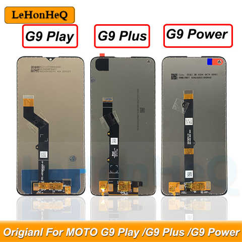 Оригинальный ЖК-дисплей для Motorola G9 Play, ЖК-экран, сенсорный дигитайзер в сборе для Moto G9 Plus, ЖК-дисплей G9 Power LCD 1005004215350468