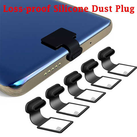 Мобильный телефон Пылезащитная заглушка USB Type C зарядный порт Пылезащитная заглушка силиконовая Пылезащитная Крышка для iphone Samsung Huawei Xiaomi 1005004221034875