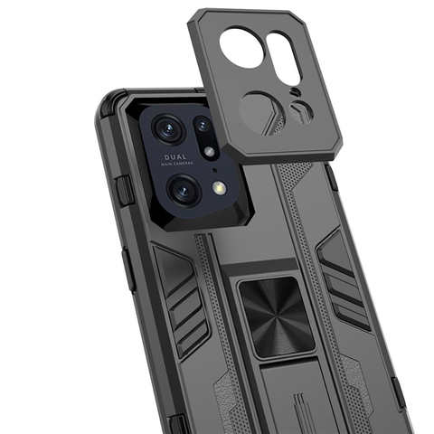 Find X5 Pro 5G 2022 противоударный чехол для OPPO Find X5 Pro Armor, чехол с магнитной подставкой, задняя крышка Find X5 X 5 X3 Lite, чехол 1005004227138523