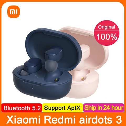 Наушники Xiaomi Redmi AirDots 3, гибридный вокализм, Беспроводная Bluetooth 5,2 Mi, настоящая беспроводная гарнитура, CD-уровень, качество звука 1005004228198644