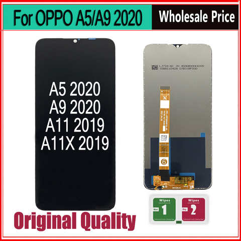 Черный Оригинальный ЖК-дисплей для Oppo A11 / A11x 2019 / A5 / A9 (2020) cphc2 CPH1939 cphdf 1005004256124670