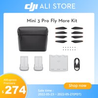 DJI Mini 3 Pro Fly More Kit включает в себя две наплечные сумки Intelligent Flight Batteries с двухсторонней зарядкой 1005004268729286