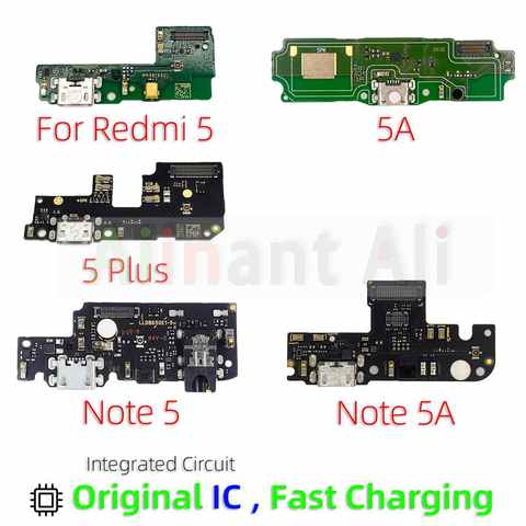 Оригинальная док-станция для передачи данных USB разъем для подзарядки микрофонная плата зарядный порт гибкий кабель для Xiaomi Redmi запасные части для телефона For Xiaomi Redmi 5 6 7 8 9 10 5A 6A 7A 8A 9A 9C 9T 10A 1005004292888949