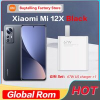Смартфон xiaomi 12x Mi, 256 ГБ, 6,28 Гц, Восьмиядерный процессор Snapdragon 120, тройная камера 50 МП, зарядка 67 Вт 1005004294168288