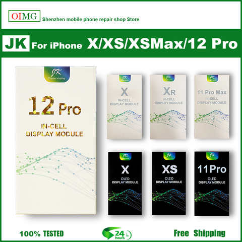 ЖК-дисплей JK для iPhone X OLED XS XSMAX XR TFT с 3D сенсорным дигитайзером в сборе 11 12ProMax 13, сменный ЖК-экран 1005004303574429