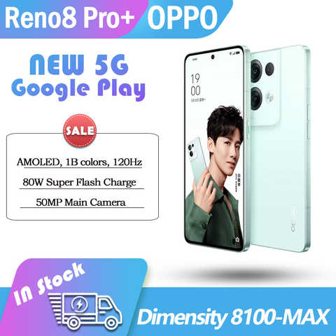 Новый смартфон OPPO Reno8 Pro Plus Pro + с регулировкой яркости 8100-MAX, саморазработанный чип изображения, 50 миллионов Sony, Главная камера 1005004306830304