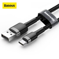 Зарядный кабель Baseus, USB C кабель для Xiaomi 11T Pro/Samsung S21, 3 А 1005004324342747